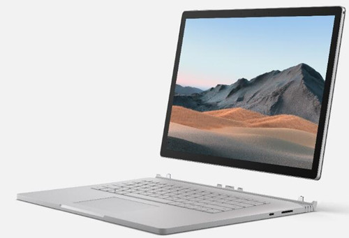 微軟發(fā)布Surface Book 3 搭載第十代英特爾處理器和新一代英偉達(dá)顯卡