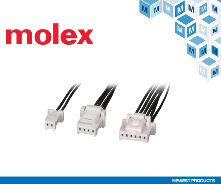 貿澤與Molex聯手推出定制電纜組裝器 用于開發量身定制的電纜解決方案