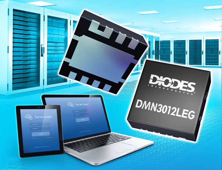Diodes 公司的电源块 MOSFET 可提升功率转换器效率并节省 PCB 空间