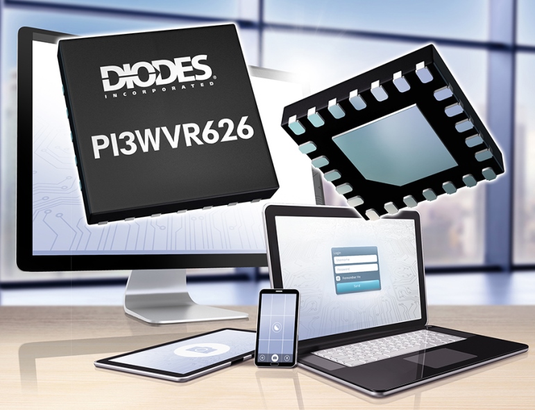 Diodes 公司的 MIPI 2:1 切换器为多摄像头设备提供成本效益