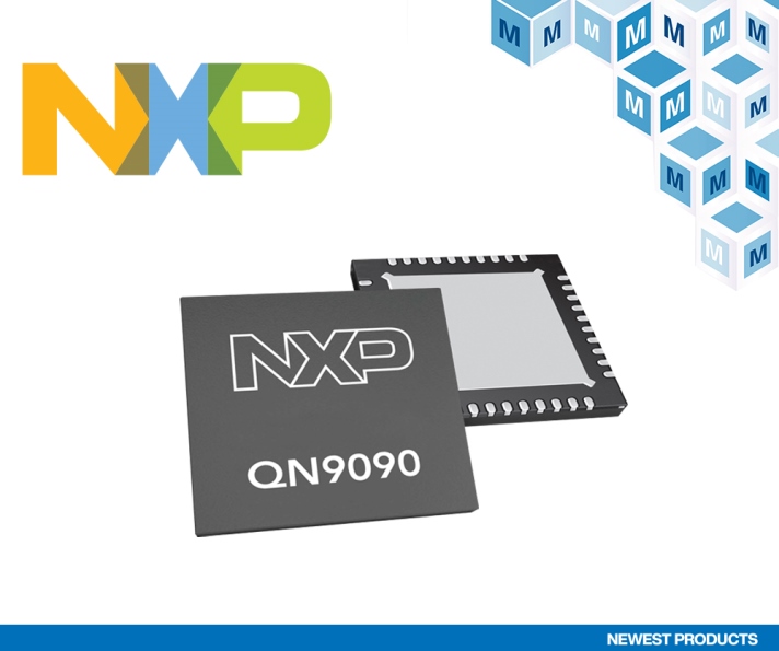 NXP QN9090和QN9030蓝牙5低功耗SoC在贸泽开售