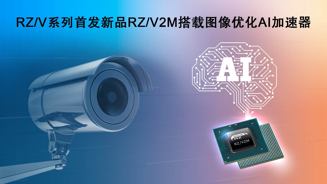 瑞薩電子推出RZ/V系列微處理器 搭載圖像處理AI加速器，可實現低功耗和實時AI處理