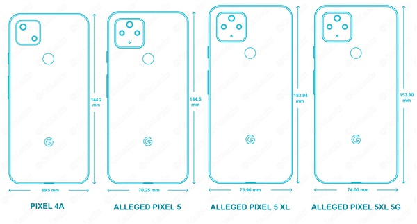 消息稱谷歌Pixel 5開倒車：全系標(biāo)配后置指紋