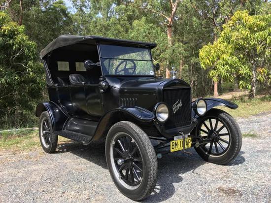 福特T型車，系福特公司于1908年推出的第一款汽車產(chǎn)品，圖片來源：Wikipedia