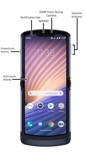 摩托羅拉Razr 5G改用背部指紋識別：位于Logo處