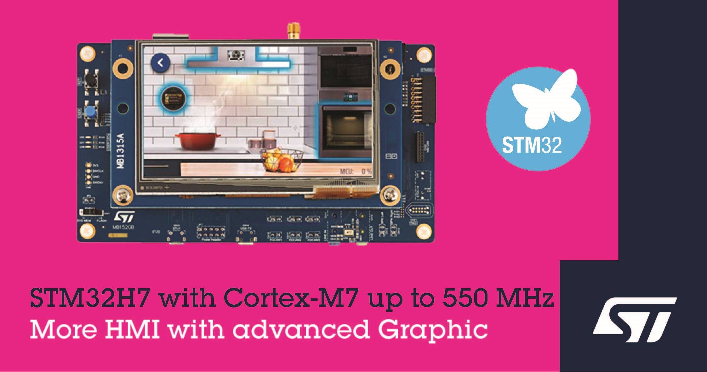 意法半導體推出新升級的更快的STM32H7微控制器 提高智能互聯產品的性能和經濟性