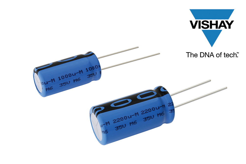 Vishay推出在高溫應用下提高設計靈活性、節省電路板空間的鋁電容器