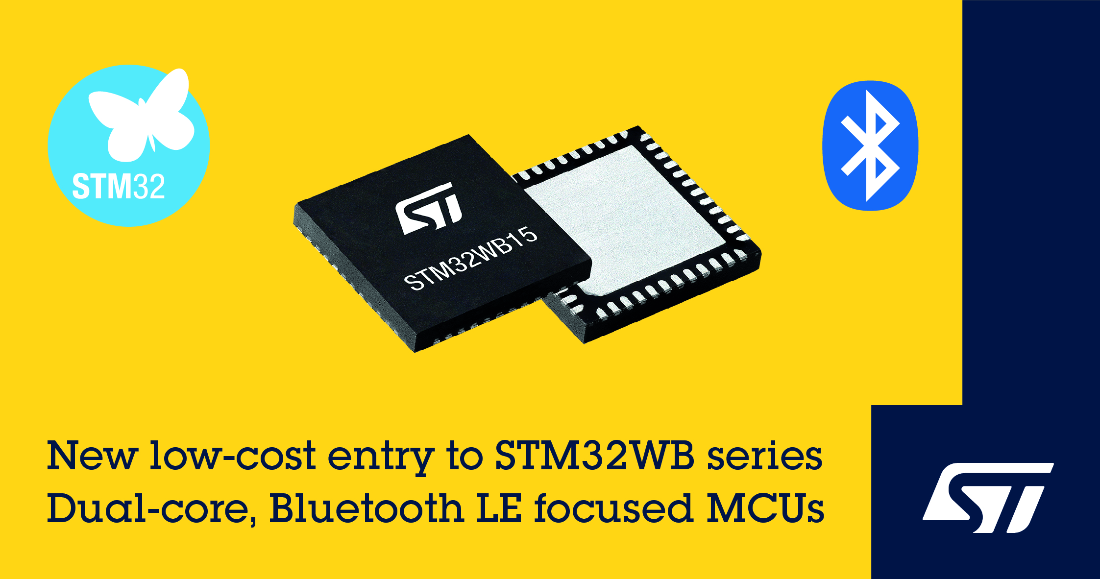 意法半導體發布集經濟性、便利性和性能于一身的新STM32WB無線微控制器