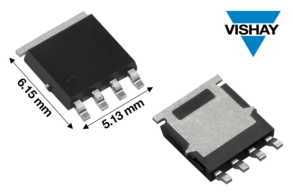 Vishay推出全球領先的汽車級80 V P溝道MOSFET，以提高系統能效和功率密度