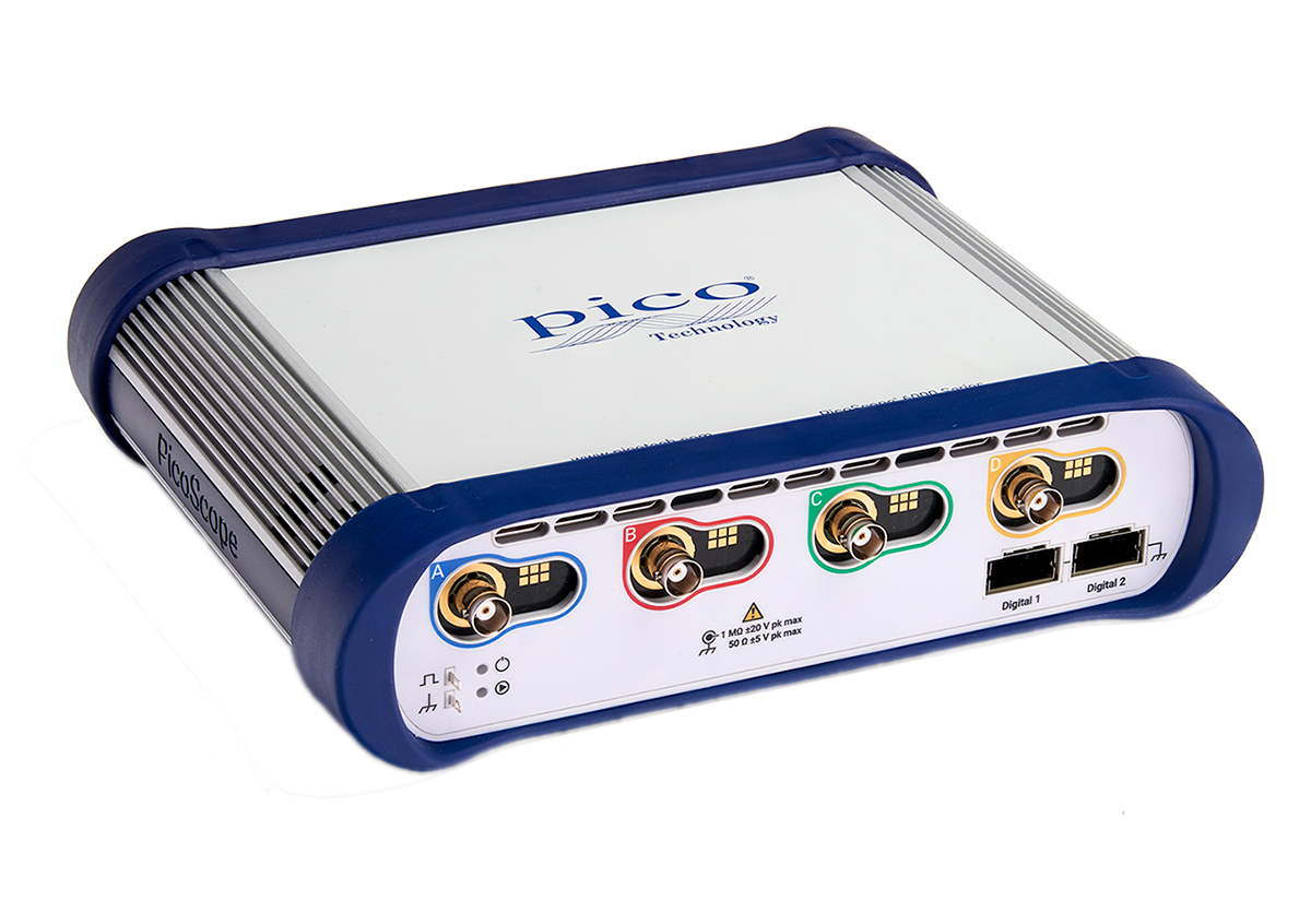 Pico Technology 推出帶有源探針的首款 1 GHz 混合信號示波器