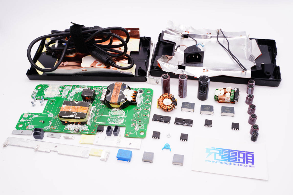 拆解报告Lenovo联想拯救者R9000P游戏本300W电源-充电头网