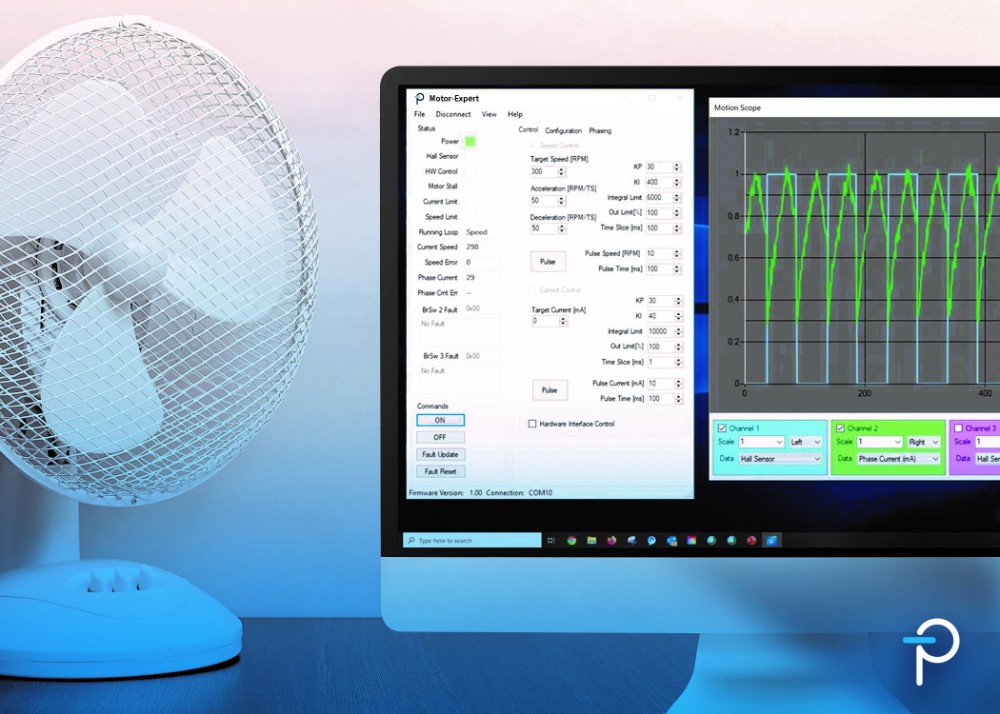 Power Integrations推出單相無刷直流電機精調(diào)控制軟件