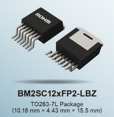 ROHM推出内置1700V SiC MOSFET的小型表贴封装AC/DC转换器IC“BM2SC12xFP2-LBZ”