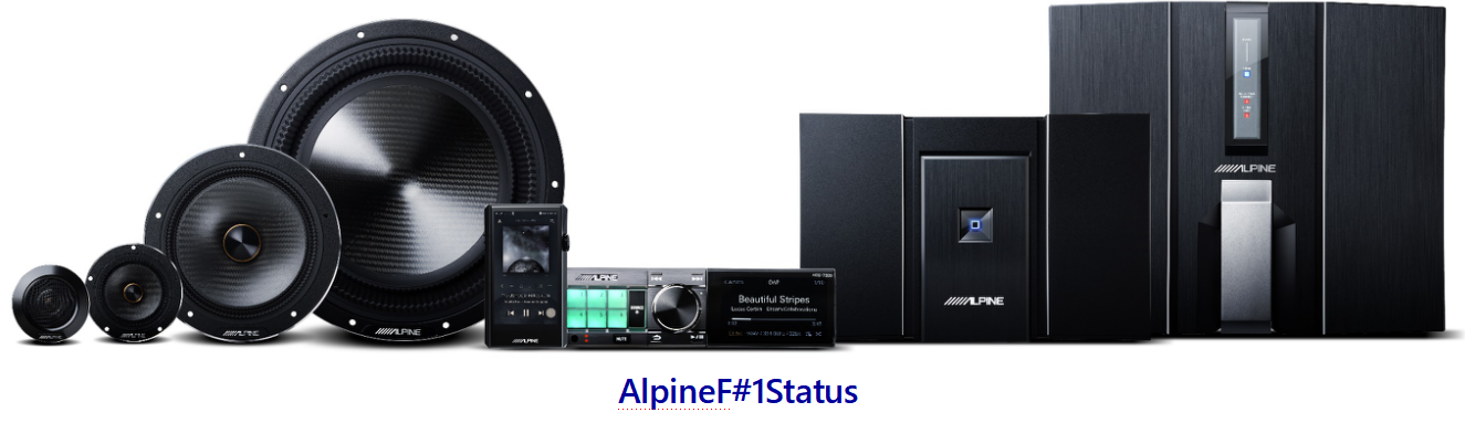 汽车音响行业首创的384kHz/32bit Hi-Res高音质音频播放凭借“完美同步”营造临场感的世界顶级汽车音响“AlpineF#1Status（AlpineF#1Status）”