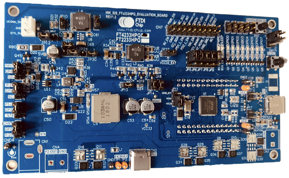 FTDI推出评估板，以配合其最新一代的USB电源传输IC