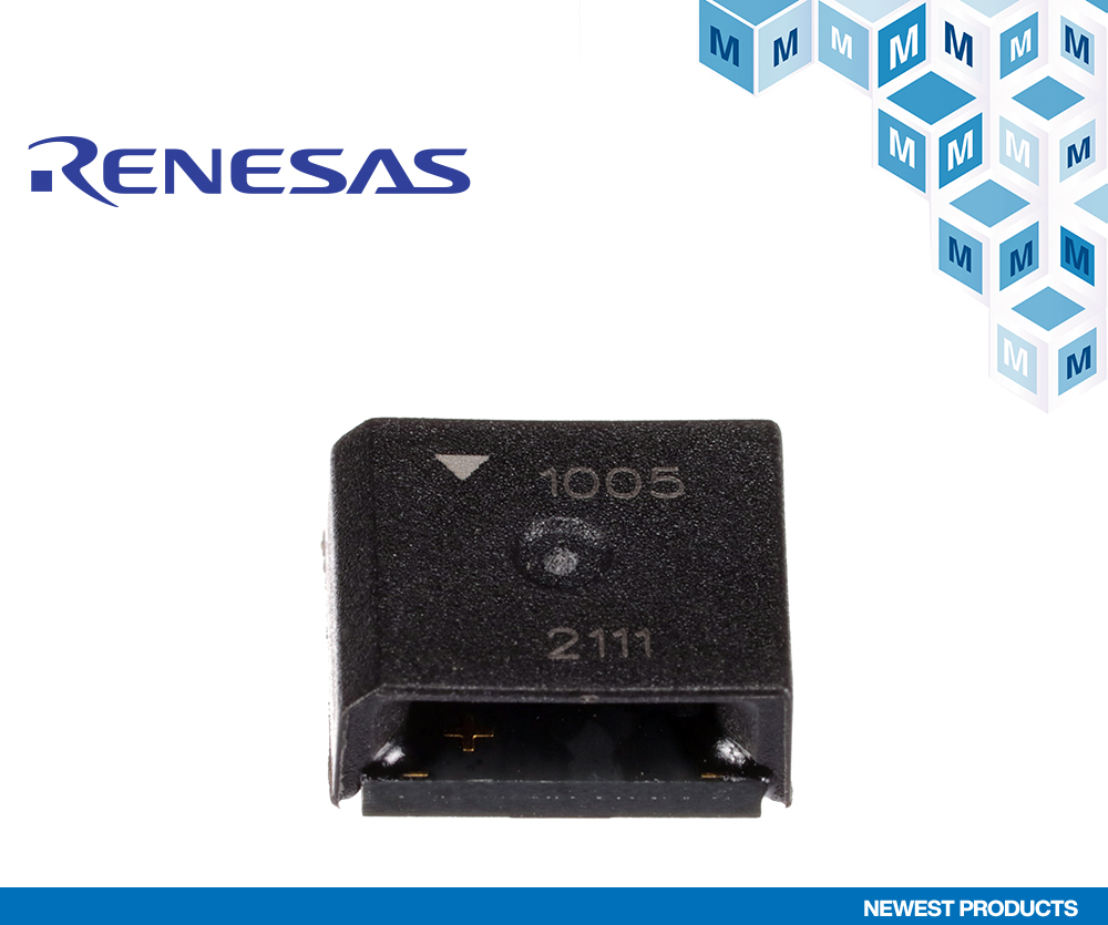貿澤開售Renesas FS1015和FS3000空氣流速傳感器模塊