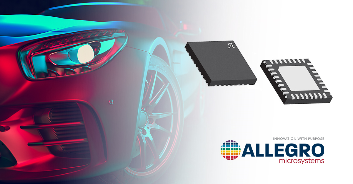 Allegro新型 LED驅動器能夠為普通車輛帶來高端照明，同時增強汽車安全性