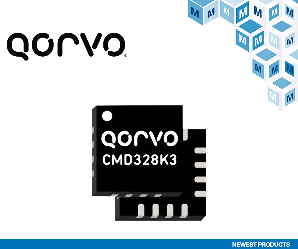 贸泽开售Qorvo CMD328K3低噪声放大器