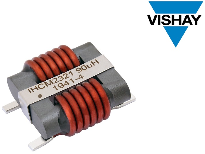 Vishay推出新款薄型高抗沖擊耐振動35 A商用IHCM共模扼流圈