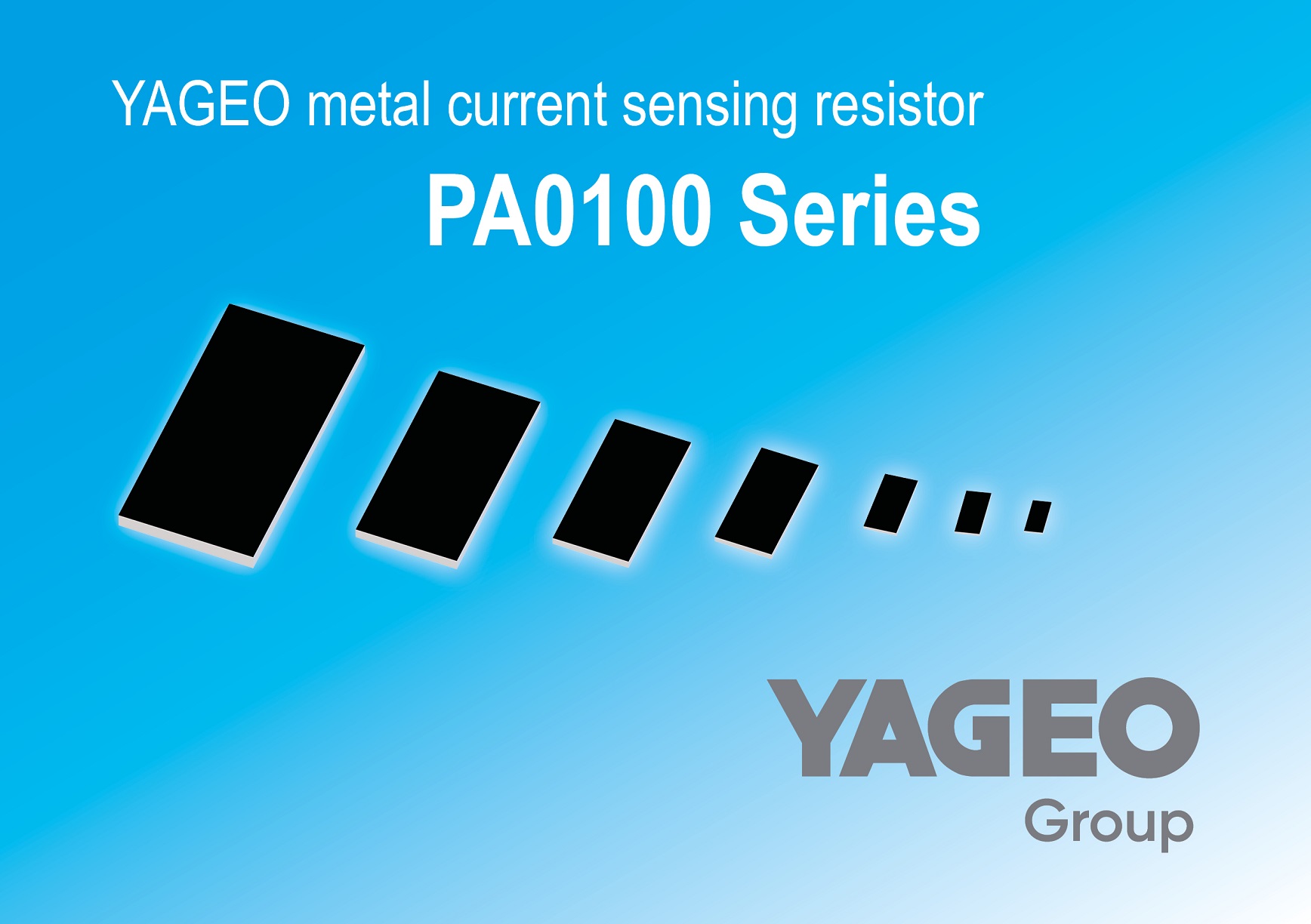 儒卓力提供国巨自行研发的超小型金属电流感测电阻 PA0100