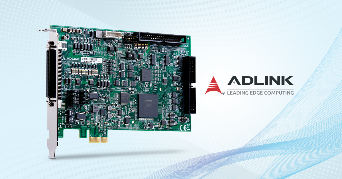 凌华科技推出集成型4轴PCI Express脉冲运动控制卡，适用于高要求的机械自动化应用
