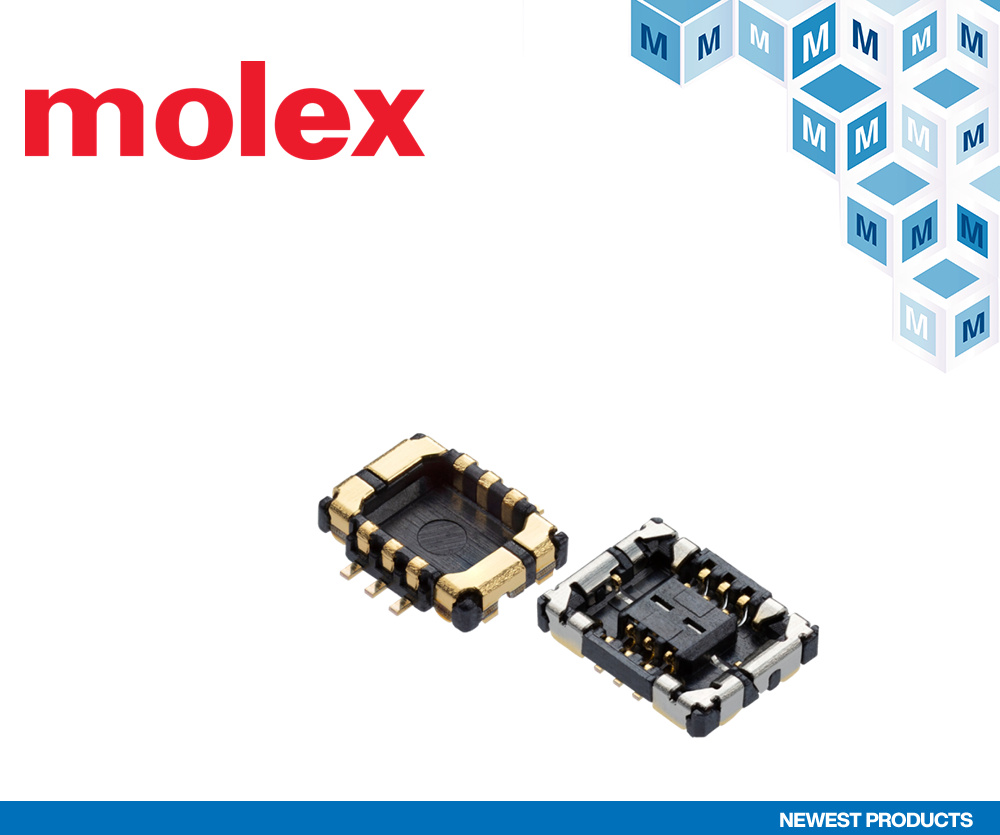 贸泽备货Molex 5G毫米波射频软排线至电路板连接器