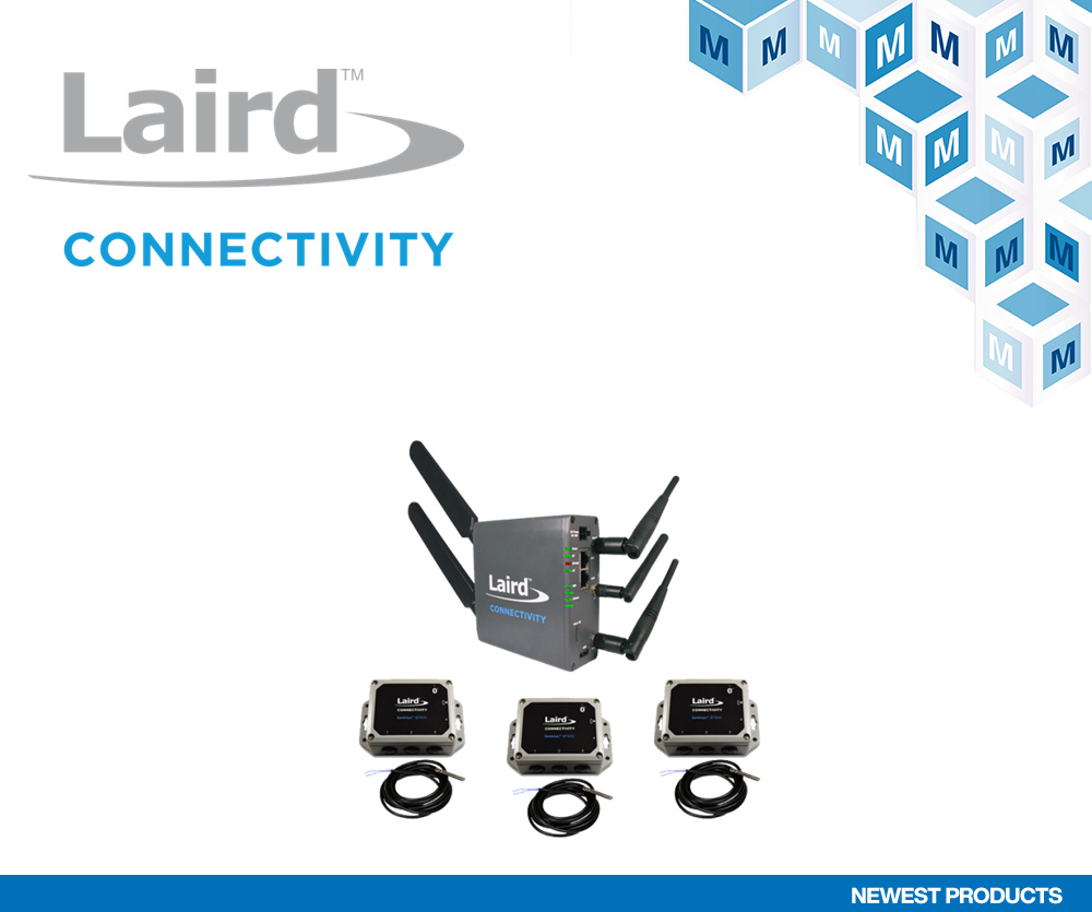 貿澤備貨Laird Connectivity Sentrius IG60-BL654 + BT610入門套件