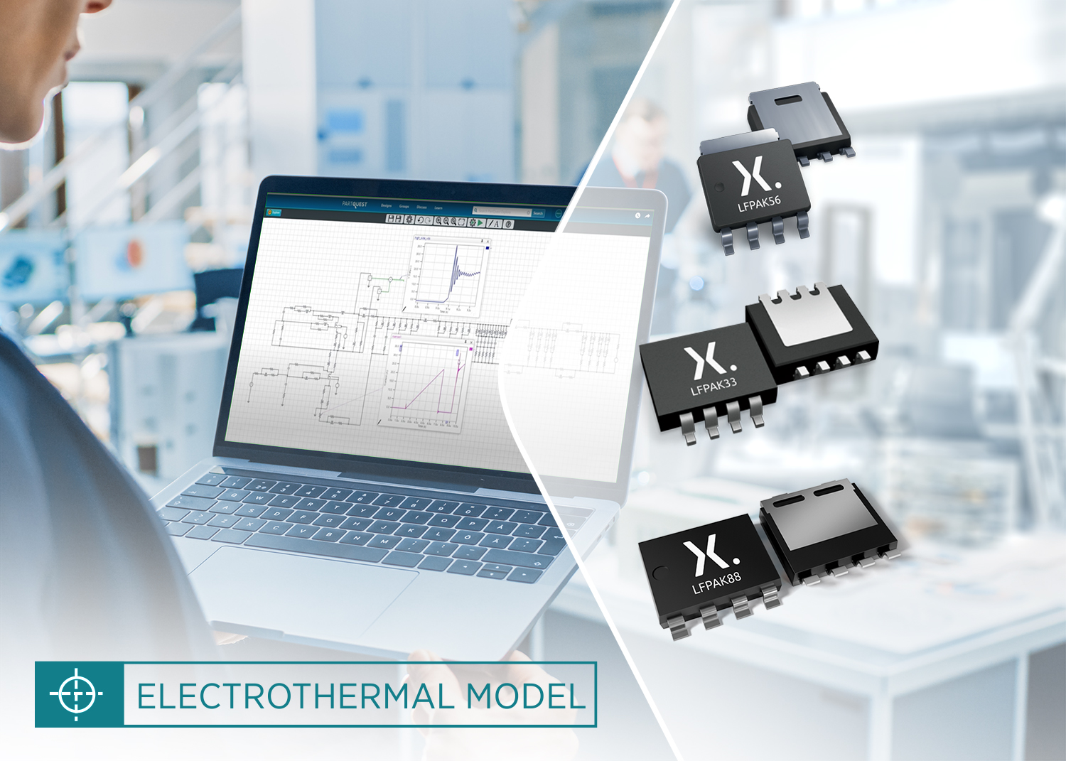 Nexperia先进电热模型可覆盖整个MOSFET工作温度范围