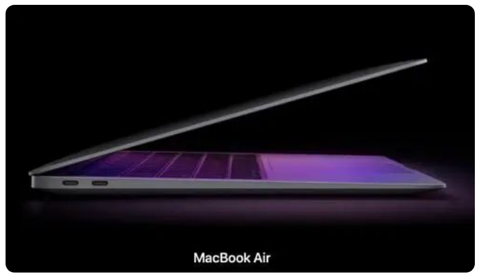 苹果或下半年推出M2芯片加持的新款MacBook Air 配色更多更轻薄