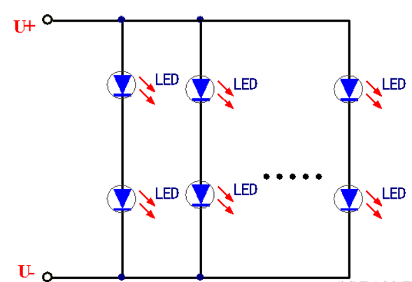 LED驅(qū)動連接基礎(chǔ)，四種連接方式：串聯(lián)、并聯(lián)、混聯(lián)、陣列