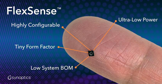 Synaptics推出FlexSense系列4合1感測(cè)融合處理器 