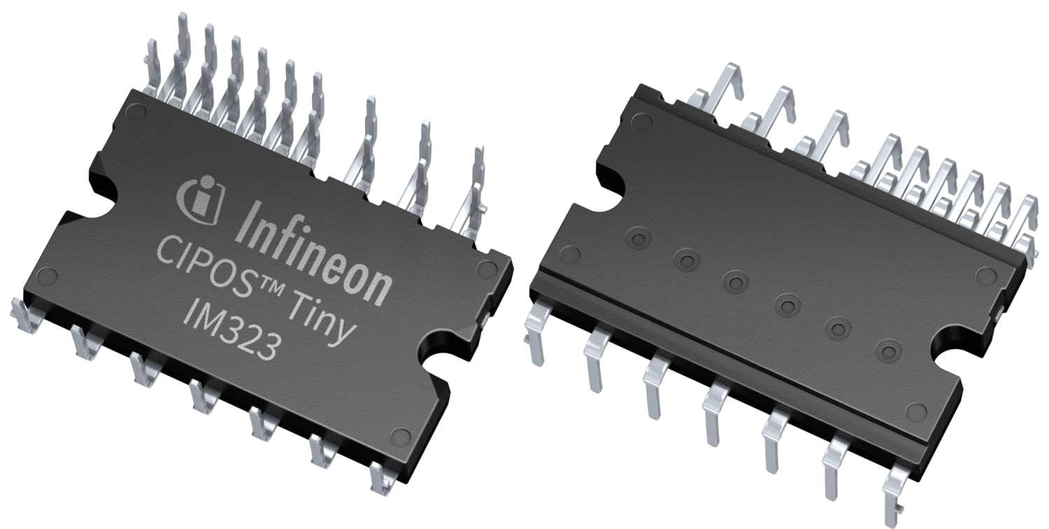 英飞凌推出CIPOS™ Tiny IM323-L6G新型智能功率模块，最大限度地提高效率和设计灵活性