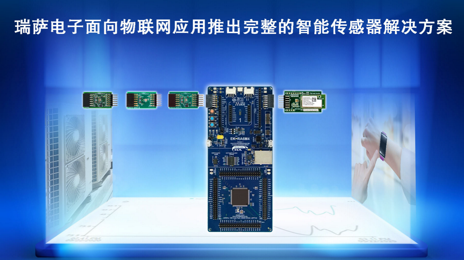 瑞萨电子面向物联网应用推出完整的智能传感器解决方案