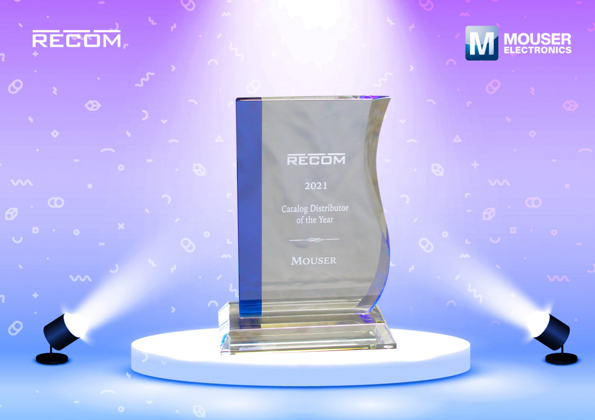 貿澤榮獲2021年度RECOM目錄分銷商獎