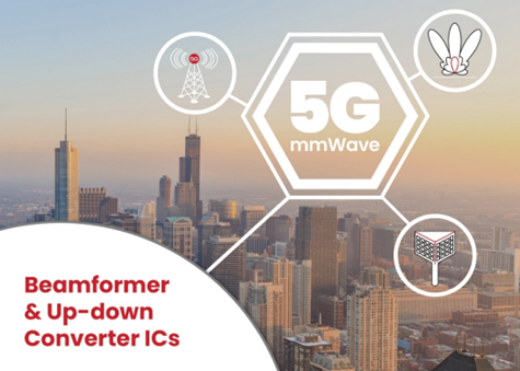 pSemi宣布首款毫米波波束形成器和上下变频转换器IC套片实现量产