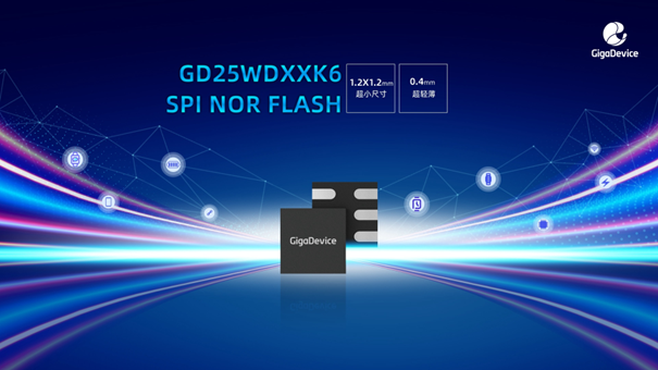 ״1.2mm1.2mm USON6 GD25WDxxK6 SPI NOR FlashƷϵ