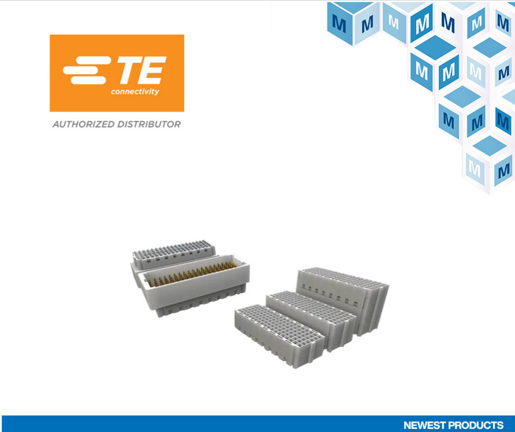 贸泽开售面向坚固型应用的TE Connectivity Mezalok HSLF XMC连接器