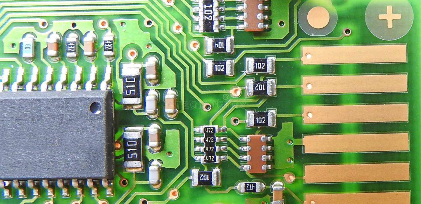 Pcb Printed Circuit Board Comms Unit Control Panel Switches Points  Microchip Electronic Stock Image - Image of gauges, plugs: 153463071