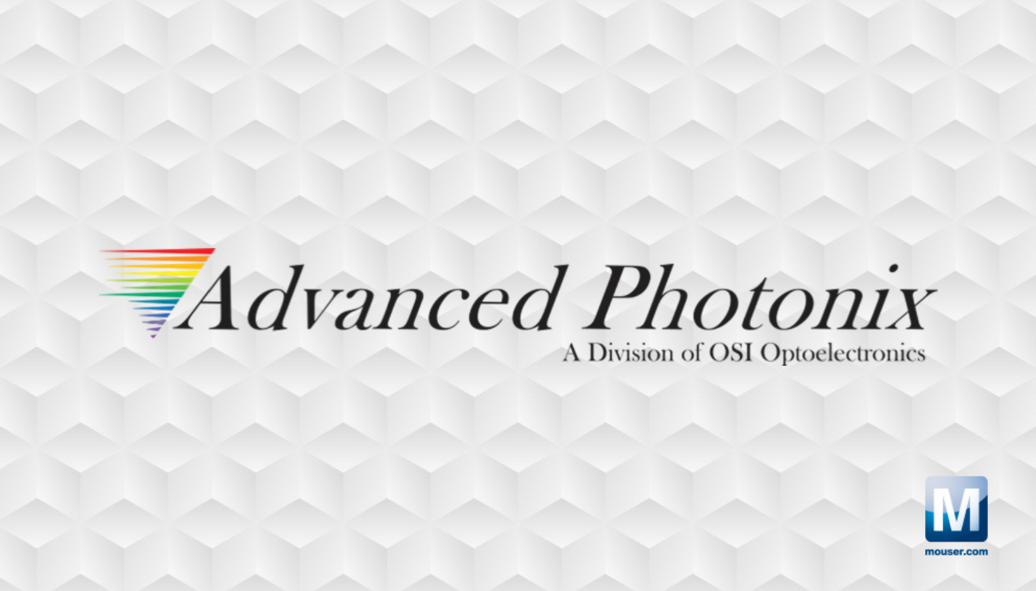 貿(mào)澤電子與Advanced Photonix簽訂全球分銷協(xié)議