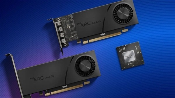 支持硬件光追：Intel Arc Pro專業顯卡將于今年上市