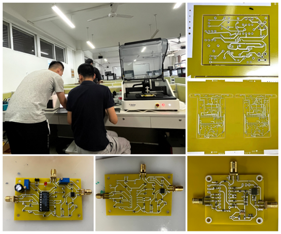 夢之墨T Series PCB快速制板系統圓滿支持電子設計競賽