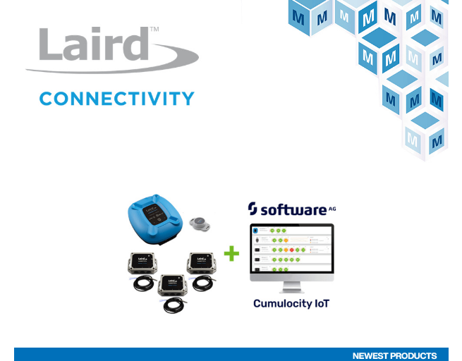 貿澤備貨Laird Connectivity Sentrius Cumulocity IoT套件 用于無線傳感器監控