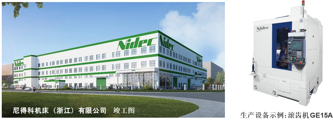 尼得科機床將強化在中國的齒輪機床生產體制，以響應旺盛的中國市場需求