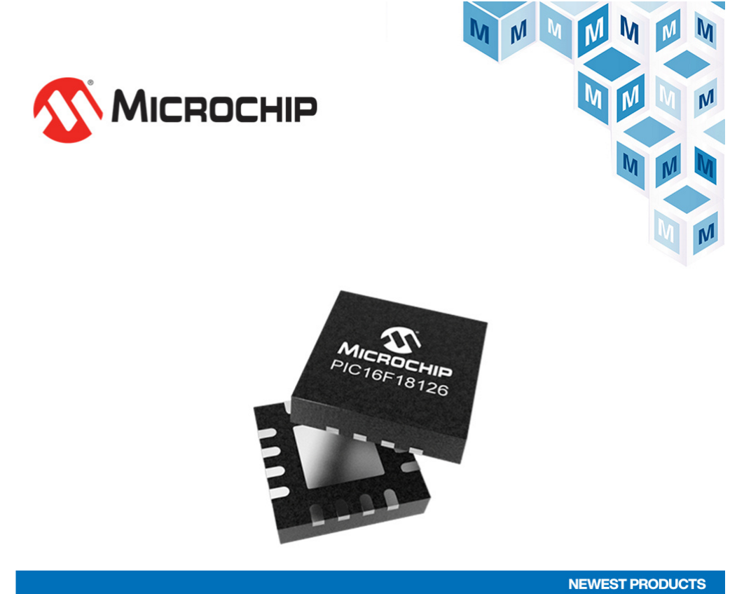 Microchip PIC16F18x MCU在贸泽开售 为传感器节点应用提供支持 
