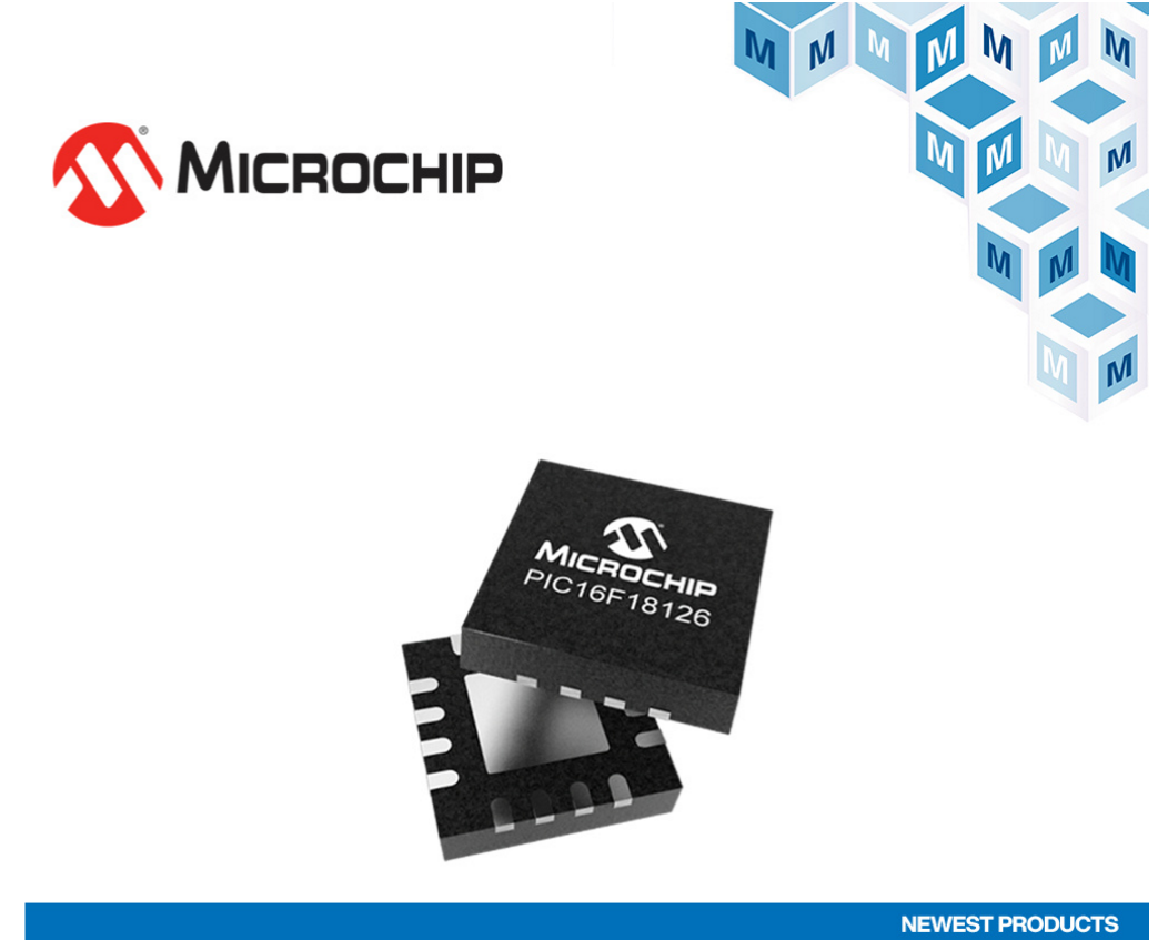 Microchip PIC16F18x MCU在貿(mào)澤開售 為傳感器節(jié)點(diǎn)應(yīng)用提供支持 