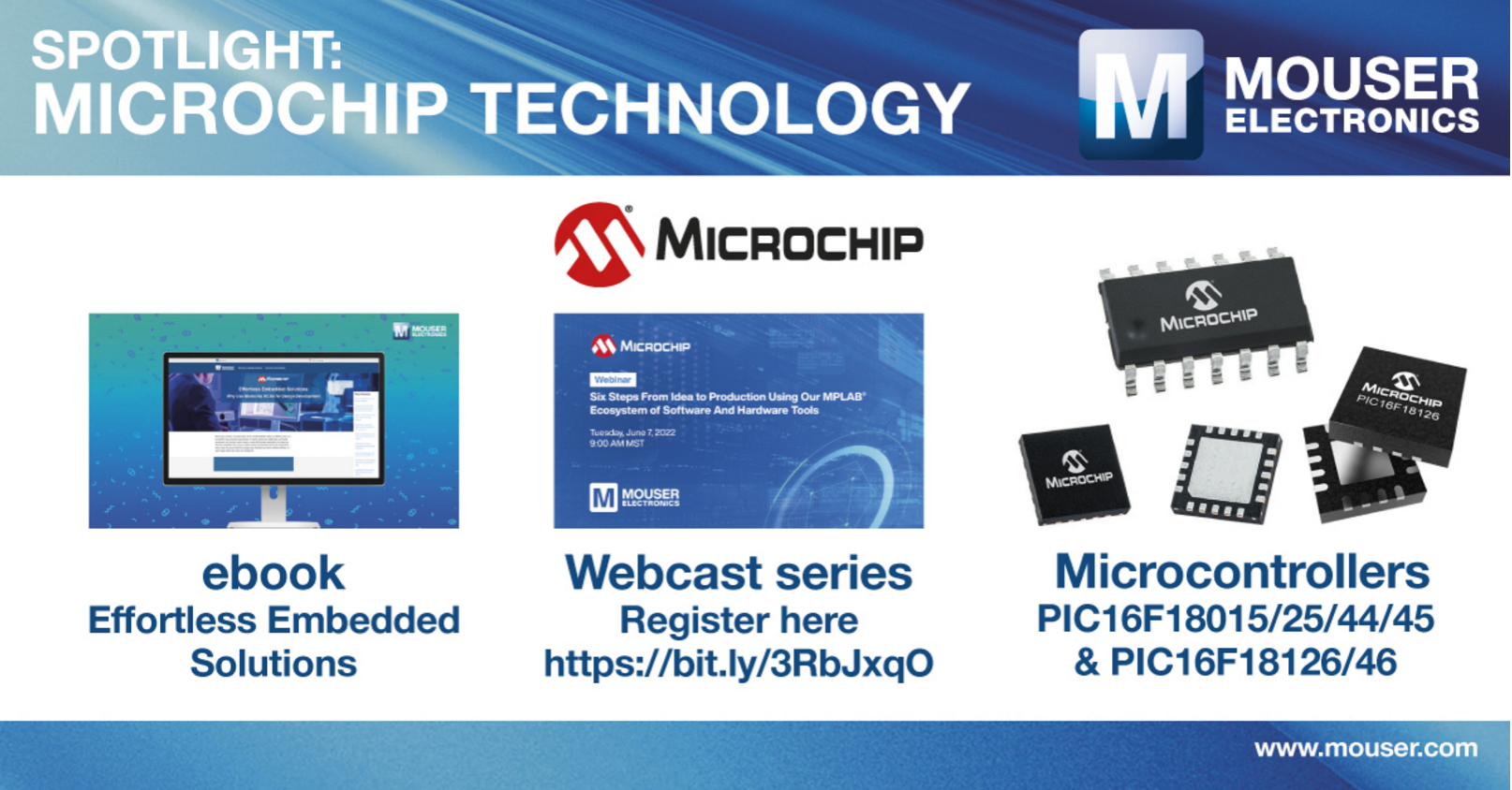 貿澤推出各種Microchip創新MCU解決方案