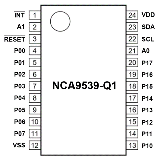 助力車載駕駛系統(tǒng)更靈活 納芯微推出車規(guī)級(jí)I2C GPIO擴(kuò)展器件NCA9539-Q1