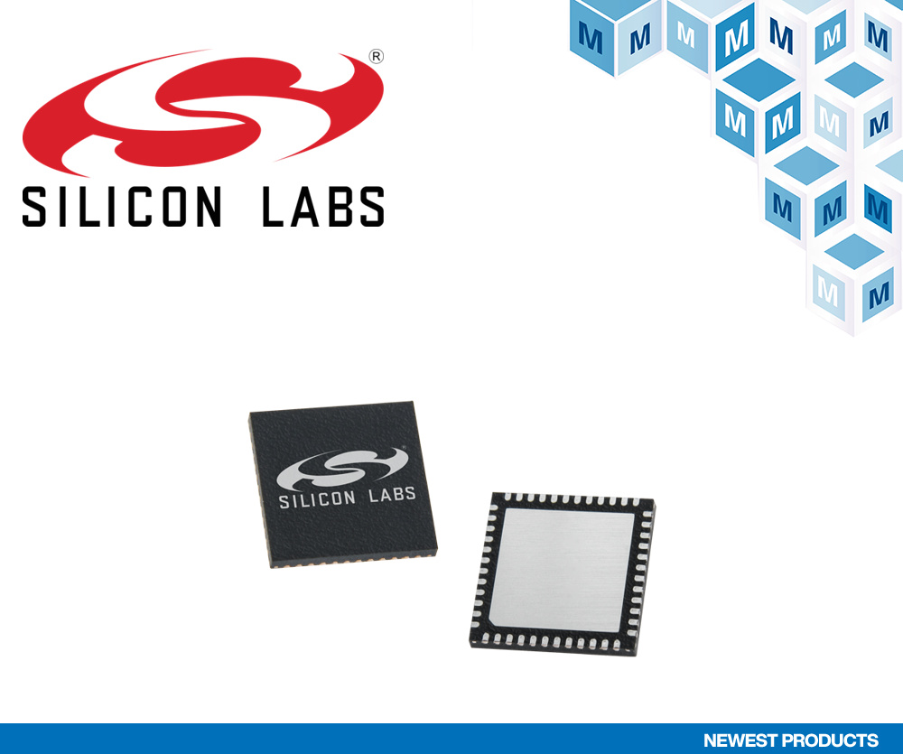 贸泽电子备货Silicon Labs Z-Wave 800 SiP模块