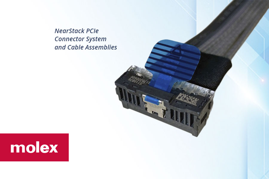Molex莫仕推出用于开源计算项目服务器的PCIe电缆连接系统