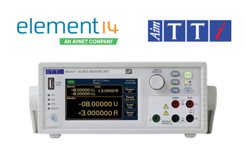 e絡盟現(xiàn)貨供應Aim-TTi全新SMU4000系列源測量單元 